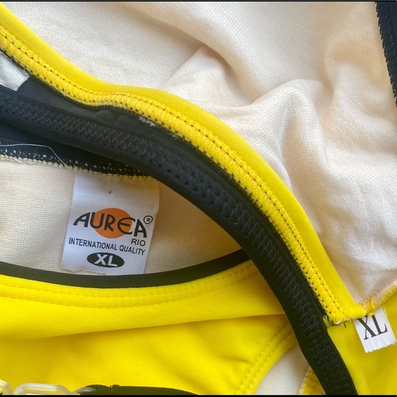 SOLD!!! Aurea Rio Boutique Bikini Set Halter Top With Brazilian Bottom XL - Picture 10 of 10